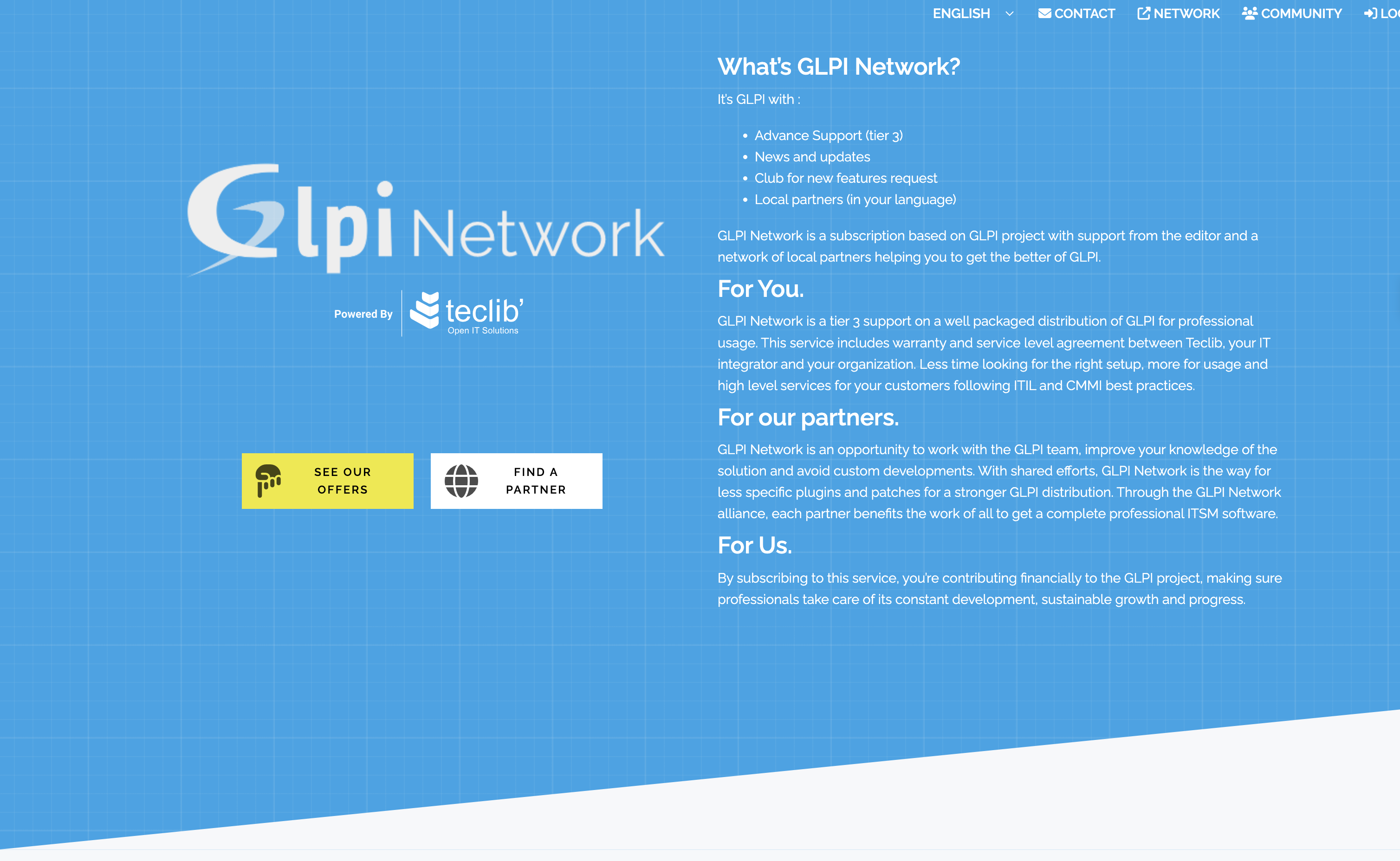 GLPI Network